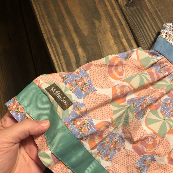 Matilda Jane Parasol Knot Top Happy Size 10 Girls - Picture 3 of 4